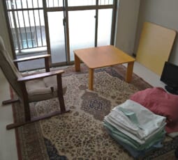 遺品整理 作業前の写真