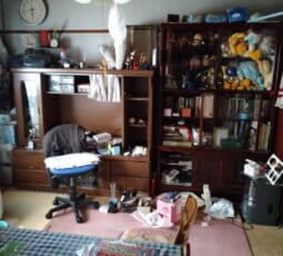 一軒家丸ごとお片付け・生前整理 作業前の写真