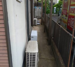 不用品回収 撤去後の写真