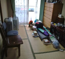 遺品整理 作業前の写真