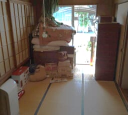 遺品整理 作業前の写真