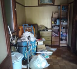 遺品整理 作業前の写真
