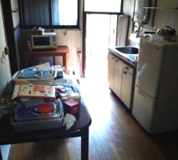 遺品整理 作業前の写真