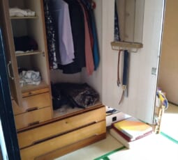 遺品整理 作業前の写真