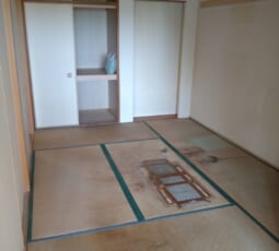 遺品整理 撤去後の写真