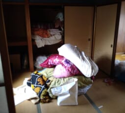 遺品整理 作業前の写真