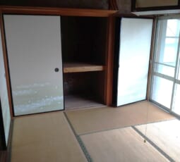 遺品整理 撤去後の写真