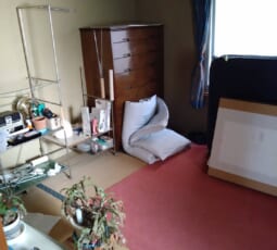 遺品整理 作業前の写真