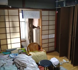 遺品整理 作業前の写真