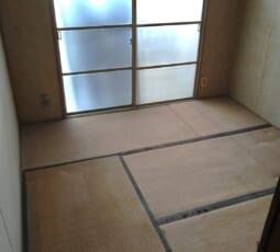 遺品整理 撤去後の写真