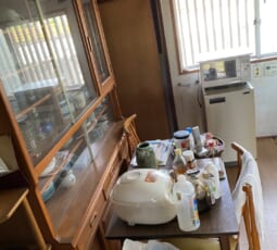 遺品整理 作業前の写真