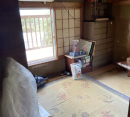 遺品整理 作業前の写真