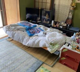 遺品整理 作業前の写真