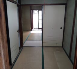 遺品整理 撤去後の写真