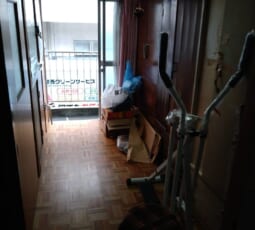 遺品整理 作業前の写真