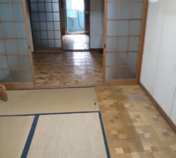 遺品整理 撤去後の写真