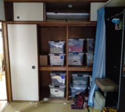 遺品整理 作業前の写真