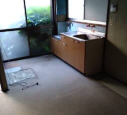 遺品整理 撤去後の写真