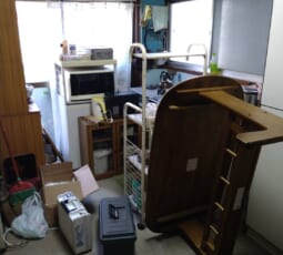 遺品整理 作業前の写真