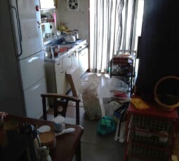 遺品整理 作業前の写真