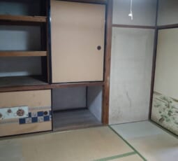 遺品整理 撤去後の写真