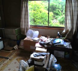 遺品整理 作業前の写真