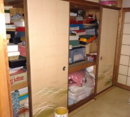 遺品整理 作業前の写真