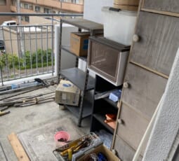 不用品回収 作業前の写真