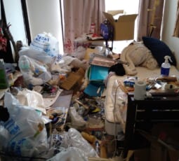 不用品回収 作業前の写真