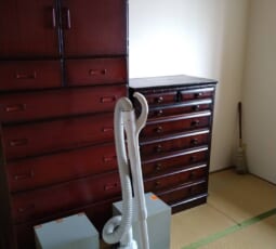 遺品整理 作業前の写真