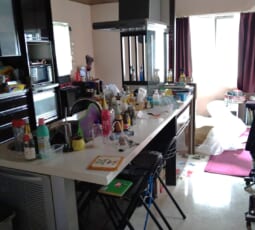 遺品整理 作業前の写真
