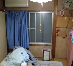 遺品整理 作業前の写真