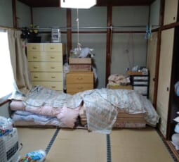 遺品整理 作業前の写真