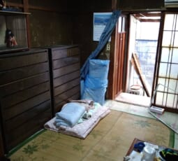 遺品整理 作業前の写真
