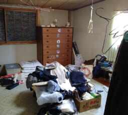 遺品整理 作業前の写真