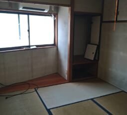 遺品整理 撤去後の写真