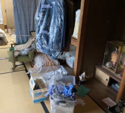遺品整理 作業前の写真