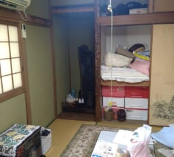 遺品整理 作業前の写真