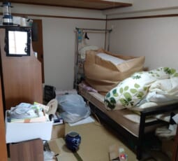 遺品整理 作業前の写真