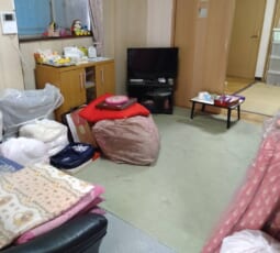 遺品整理 作業前の写真