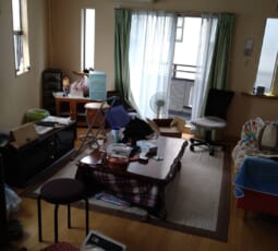 遺品整理 作業前の写真