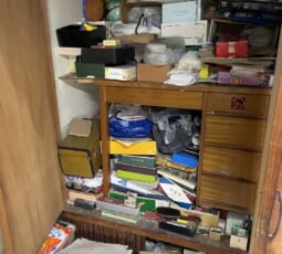 遺品整理 作業前の写真