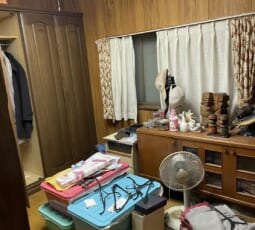 遺品整理 作業前の写真