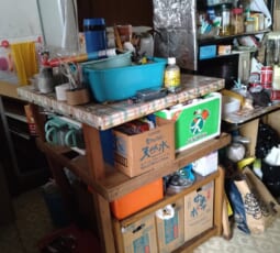 遺品整理 作業前の写真