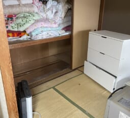 遺品整理 撤去後の写真
