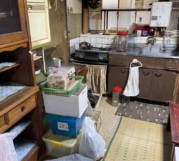 遺品整理 作業前の写真