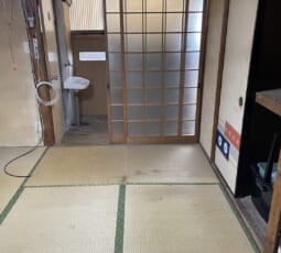 遺品整理 撤去後の写真
