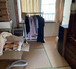 遺品整理 作業前の写真