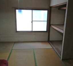 不用品回収 撤去後の写真