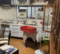 遺品整理 作業前の写真